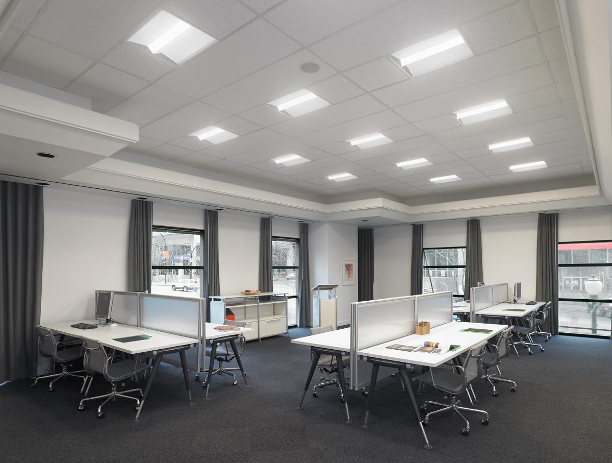 Office LED Lighting Installation