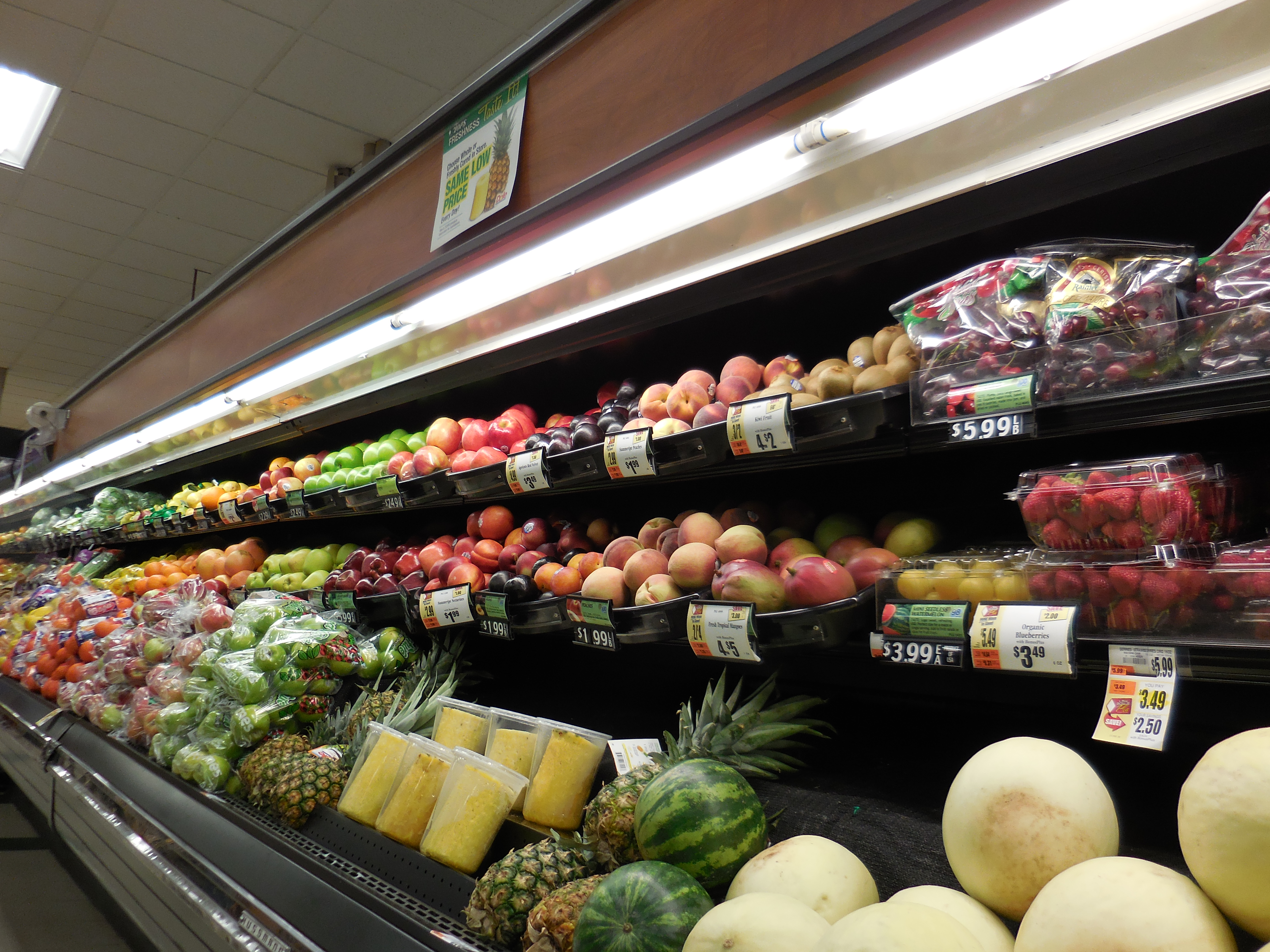 Produce Aisle LED Lighting Installation Buffalo NY